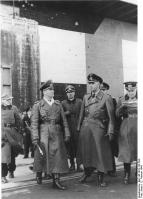Atlantikwall, Erwin Rommel mit Admiral Ruge