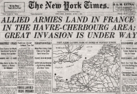 Jornal New York Times do Dia 06 de Junho 1944