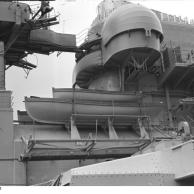 Vista da superestrutura encouraçado Bismarck, 1940-1941, foto 5 de 5