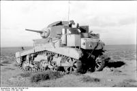 Nordafrika, amerikanischer Panzer M3 "Stuart"
