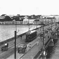 Ponte Maurício de Nassau. Ponte construída no período holandês, era considerada o Portão do Recife.