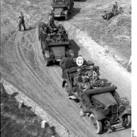Polen, Kolonne motorisierter deutscher Truppen