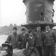 Wilhelmshaven, U-Boot-Männer mit Eisernem Kreuz