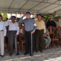 Na foto da esquerda para direita, veteranos Souto Maior, Otaviane, Rigoberto e Josias