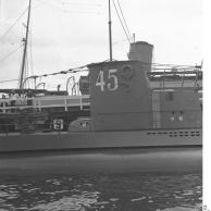 Kiel, Indienststellung U-45