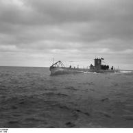 U-45 auf Probefahrt